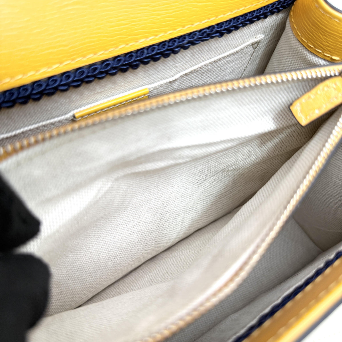 Dionysus Printed Leather Bamboo Handle Shoulder Bag