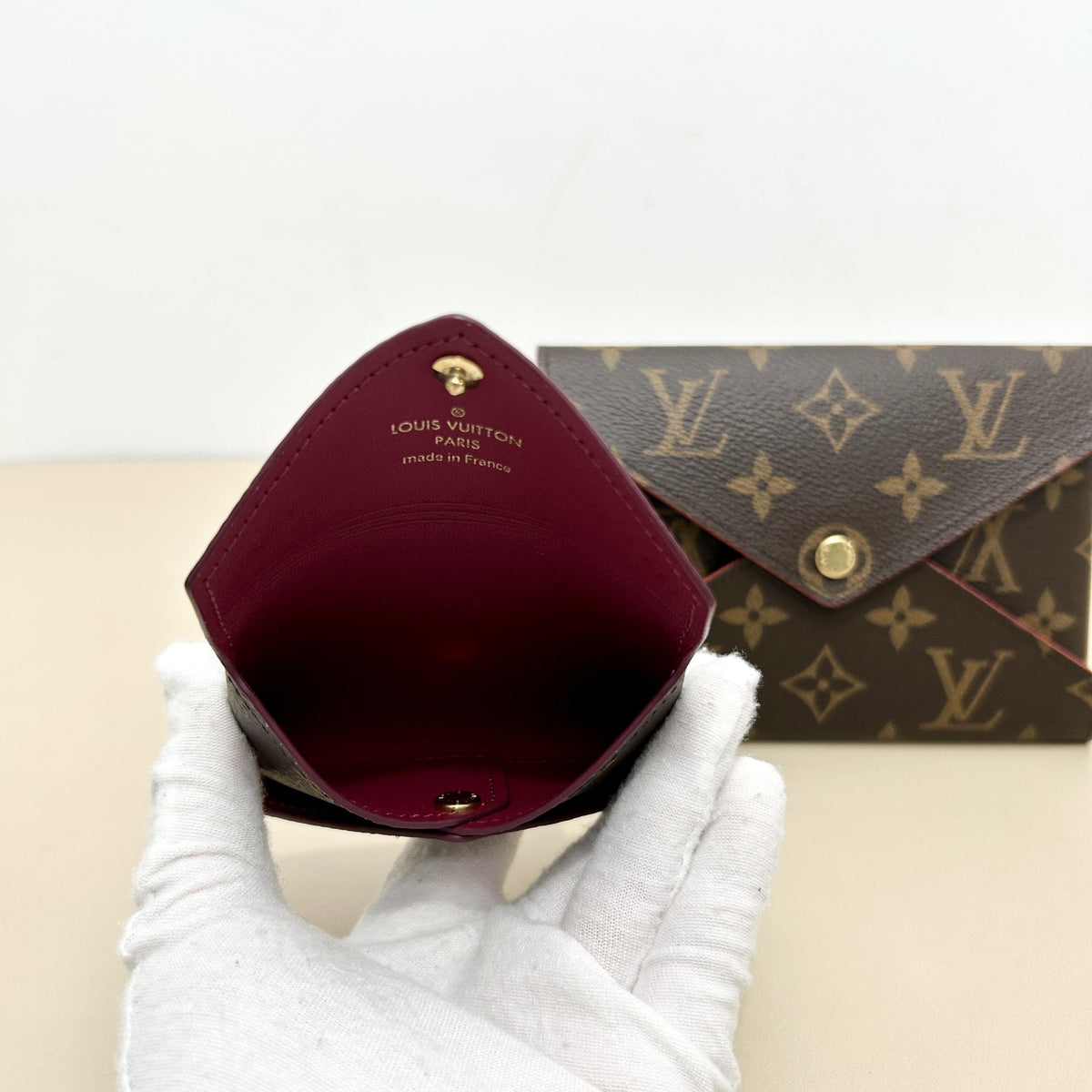 Monogram Josephine Envelope Flap Long Wallet