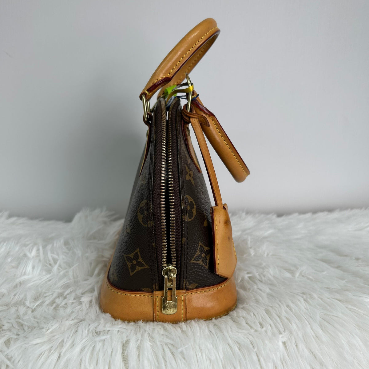 Alma BB Monogram Canvas Handbag