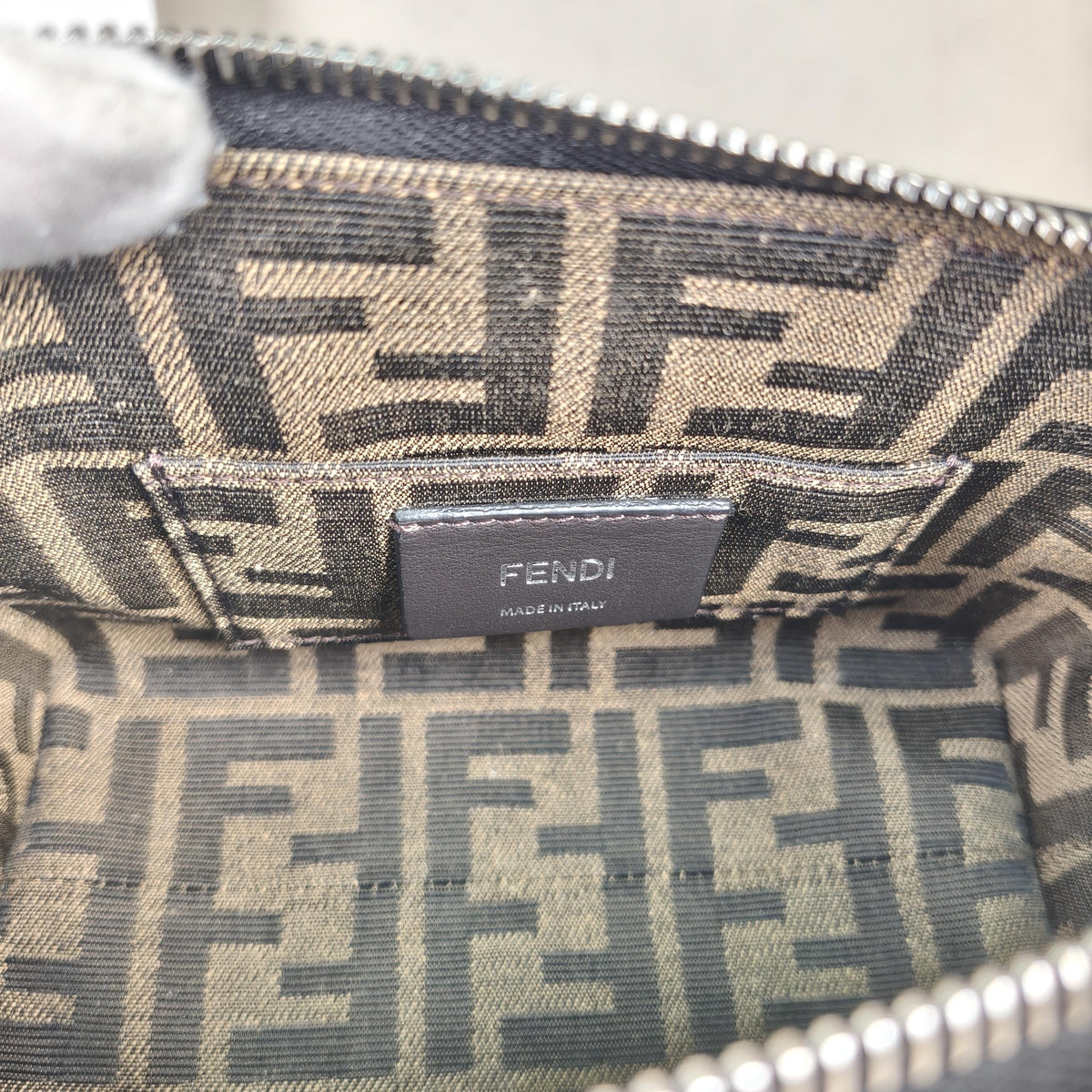 Fendi By The Way Mini Black Boston Crossbody Bag