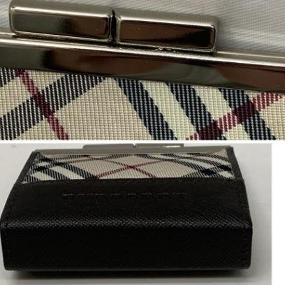Check Frame Coin Purse