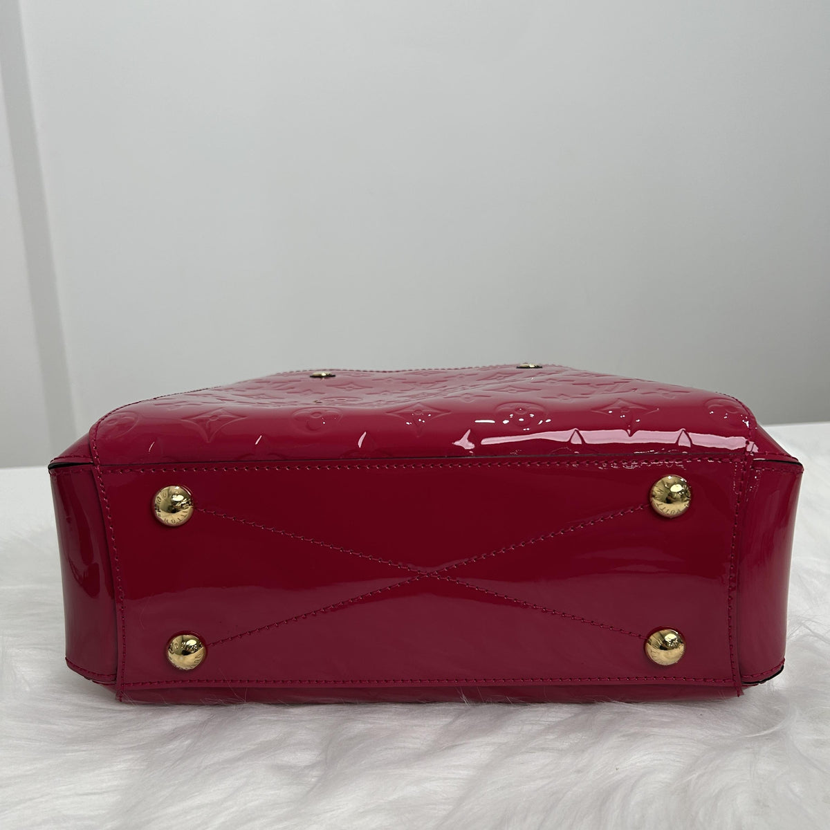 Montaigne BB Monogram Vernis Handbag