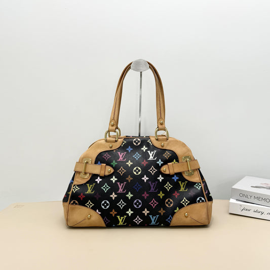 Louis Vuitton Multicolore Black Claudia Handbag
