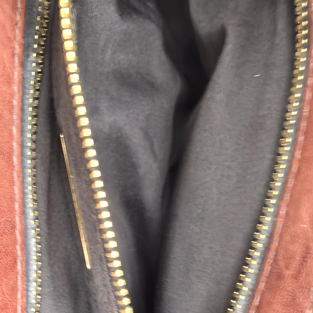 Miu Miu Vintage Dark Brown Distressed Leather Boston Handbag With Braided Strap