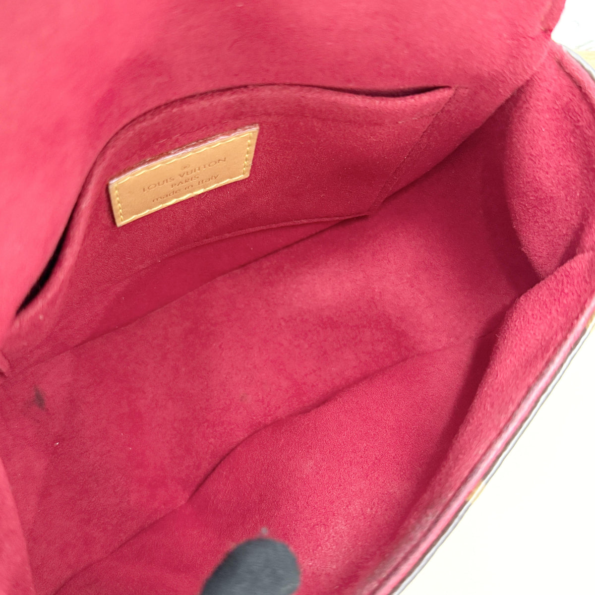 Vintage Monogram Saddle Flap Crossbody Bag