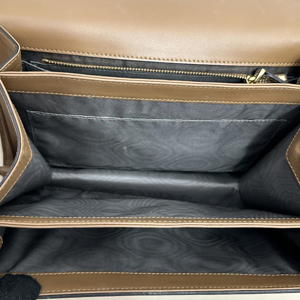 Interlocking G Horsebit Smooth Leather Shoulder Bag