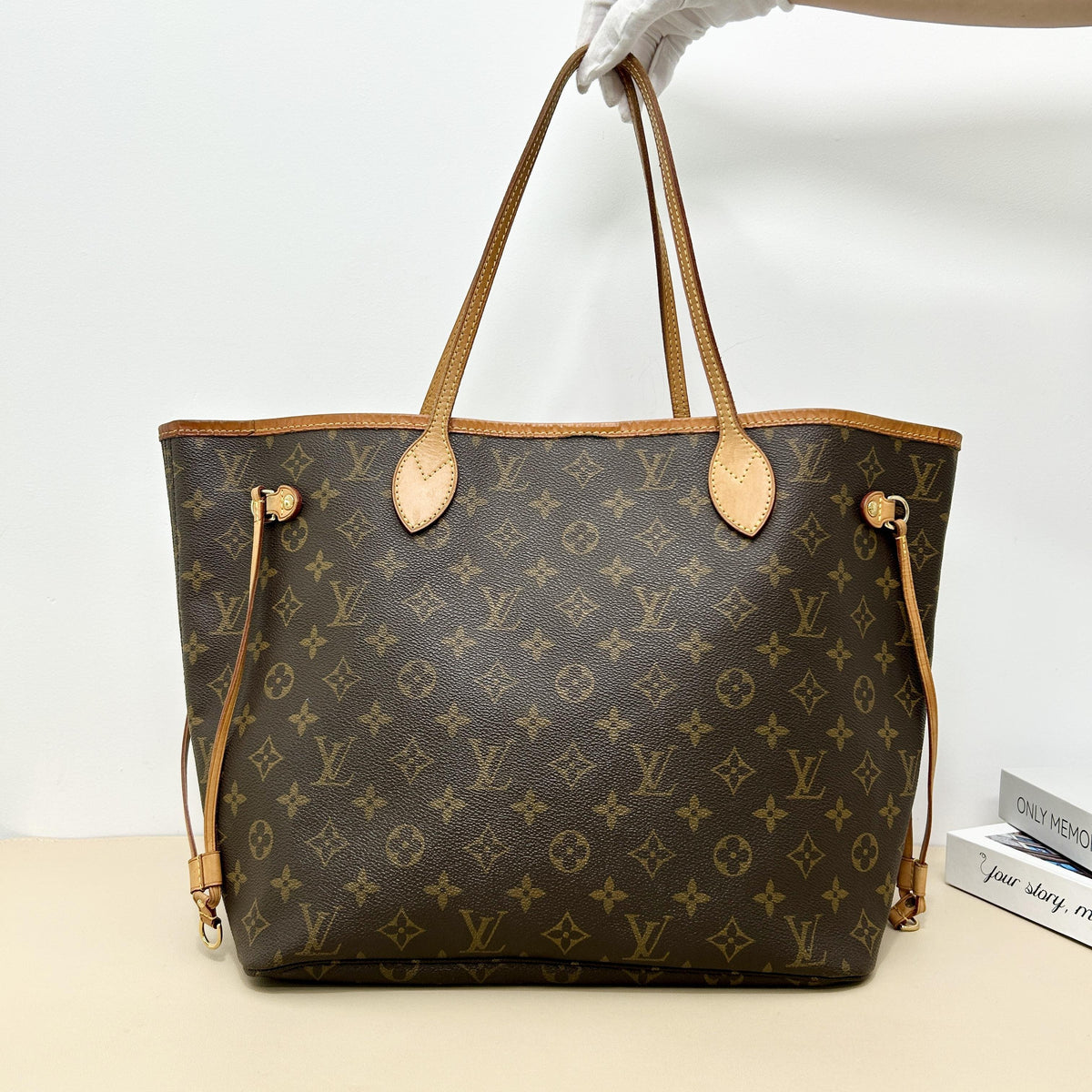 Monogram Neverfull MM Tote Bag