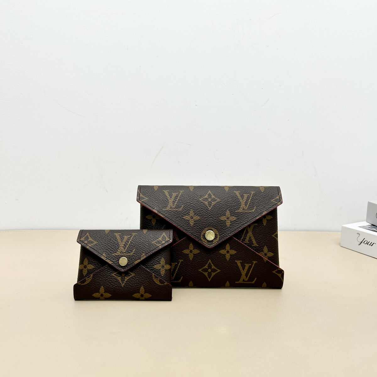 Monogram Josephine Envelope Flap Long Wallet