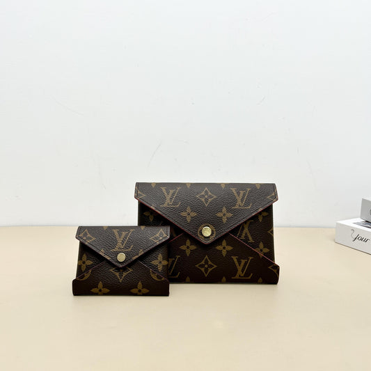 Monogram Josephine Envelope Flap Long Wallet