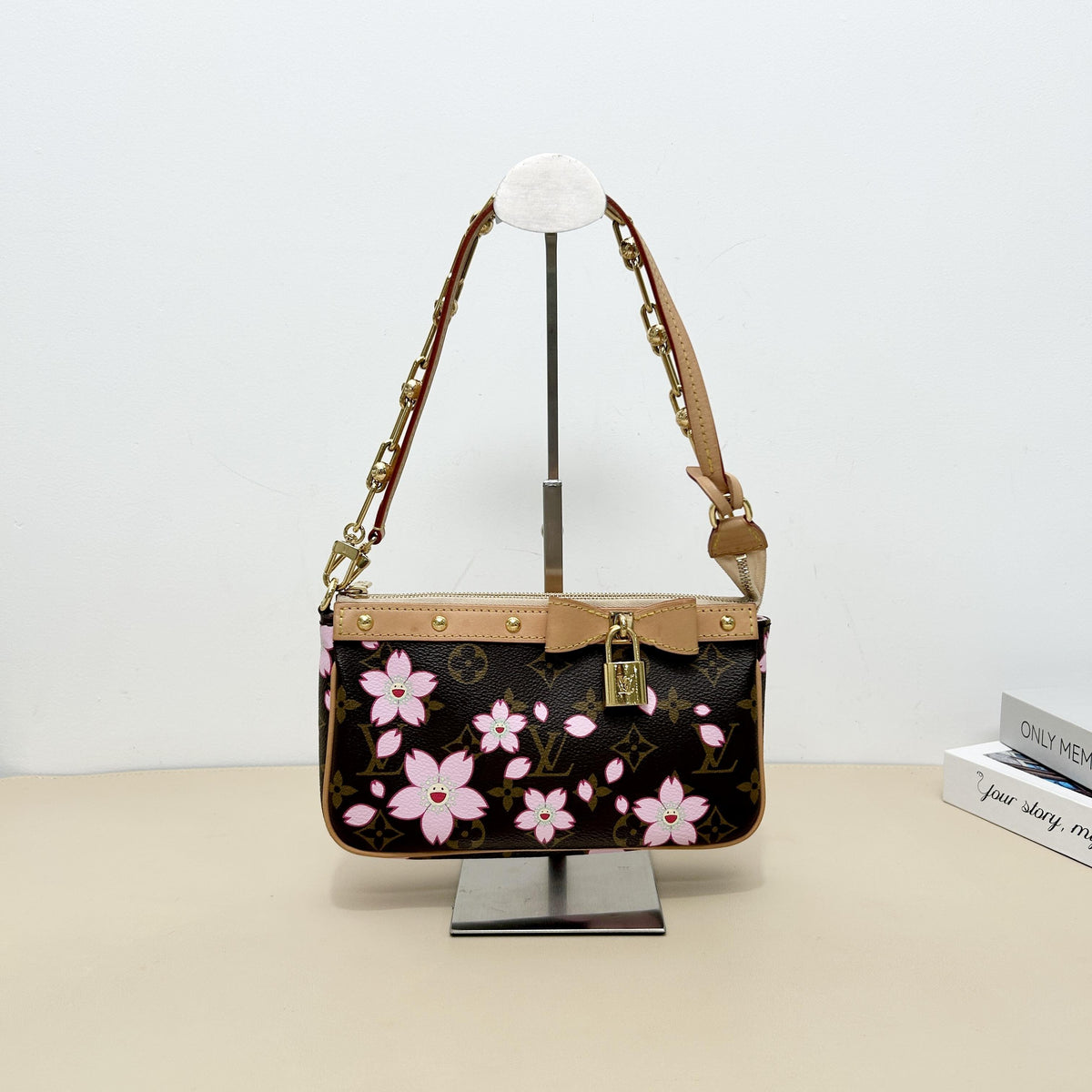 Monogram Cherry Blossom Pochette Accessoires