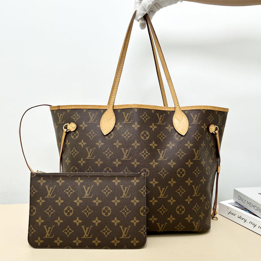 Monogram Neverfull MM Tote Handbag