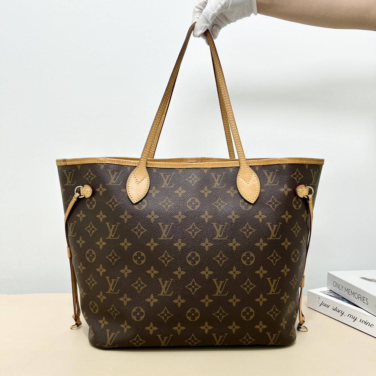Monogram Neverfull MM Tote Handbag