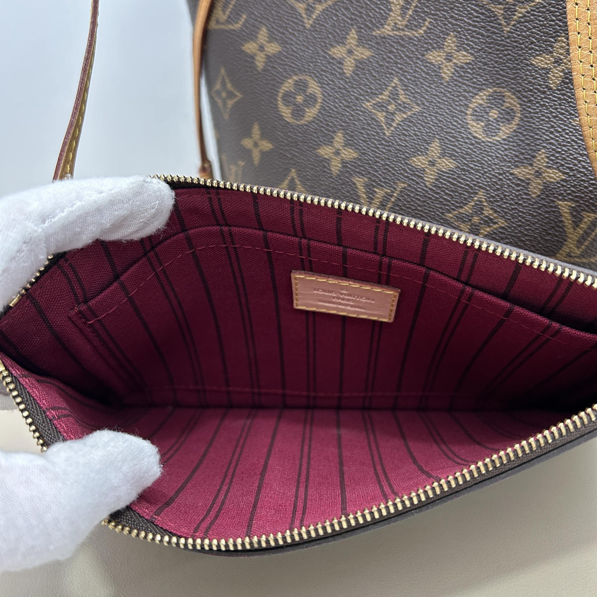 Monogram Neverfull MM Tote Handbag