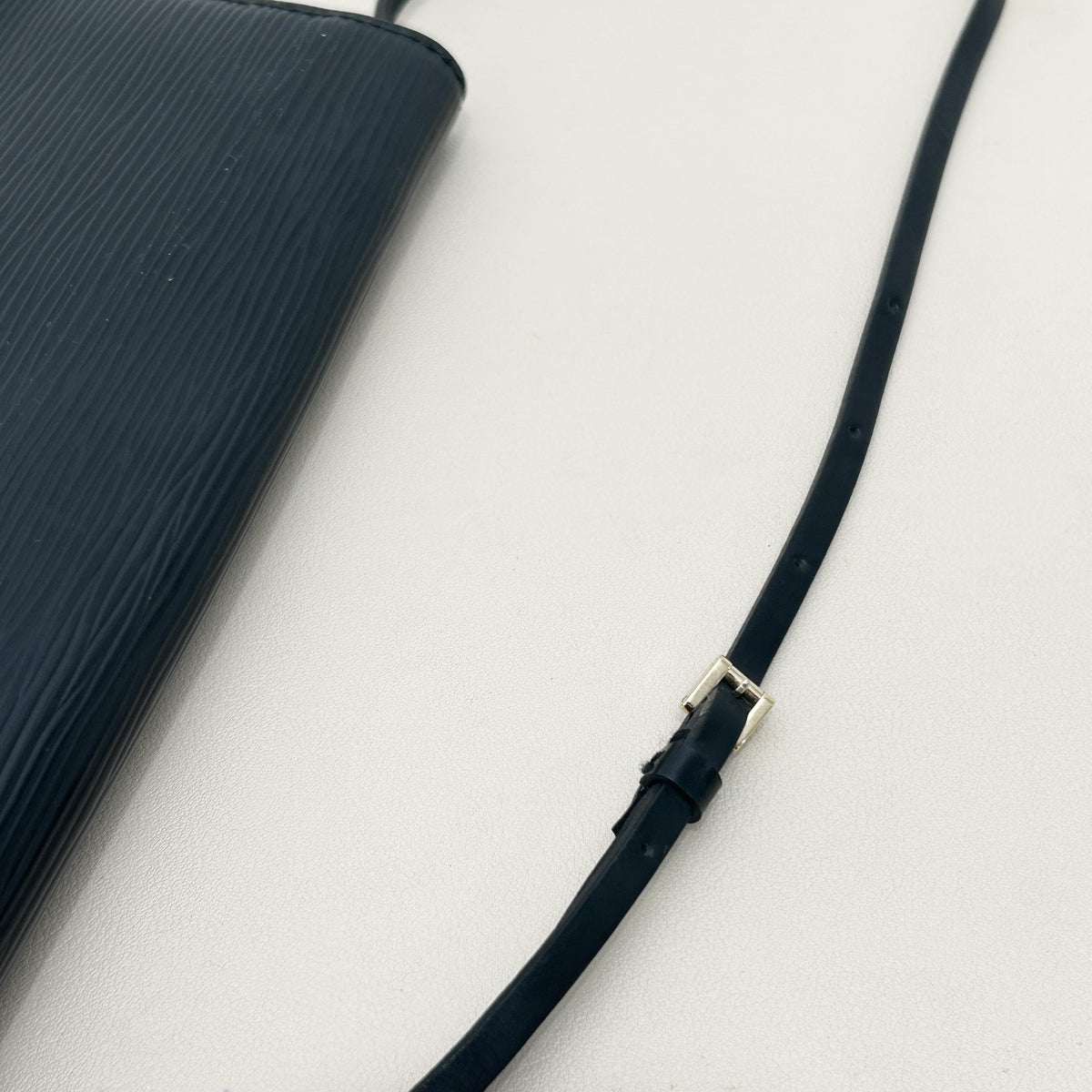 Louis Vuitton Black Epi Leather Long Flap Wallet