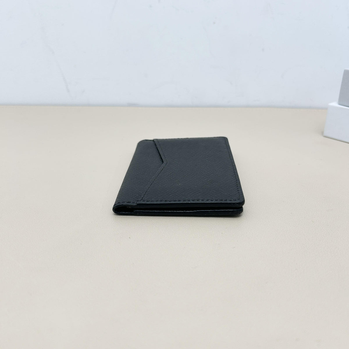Louis Vuitton Black Taiga Passport Cover