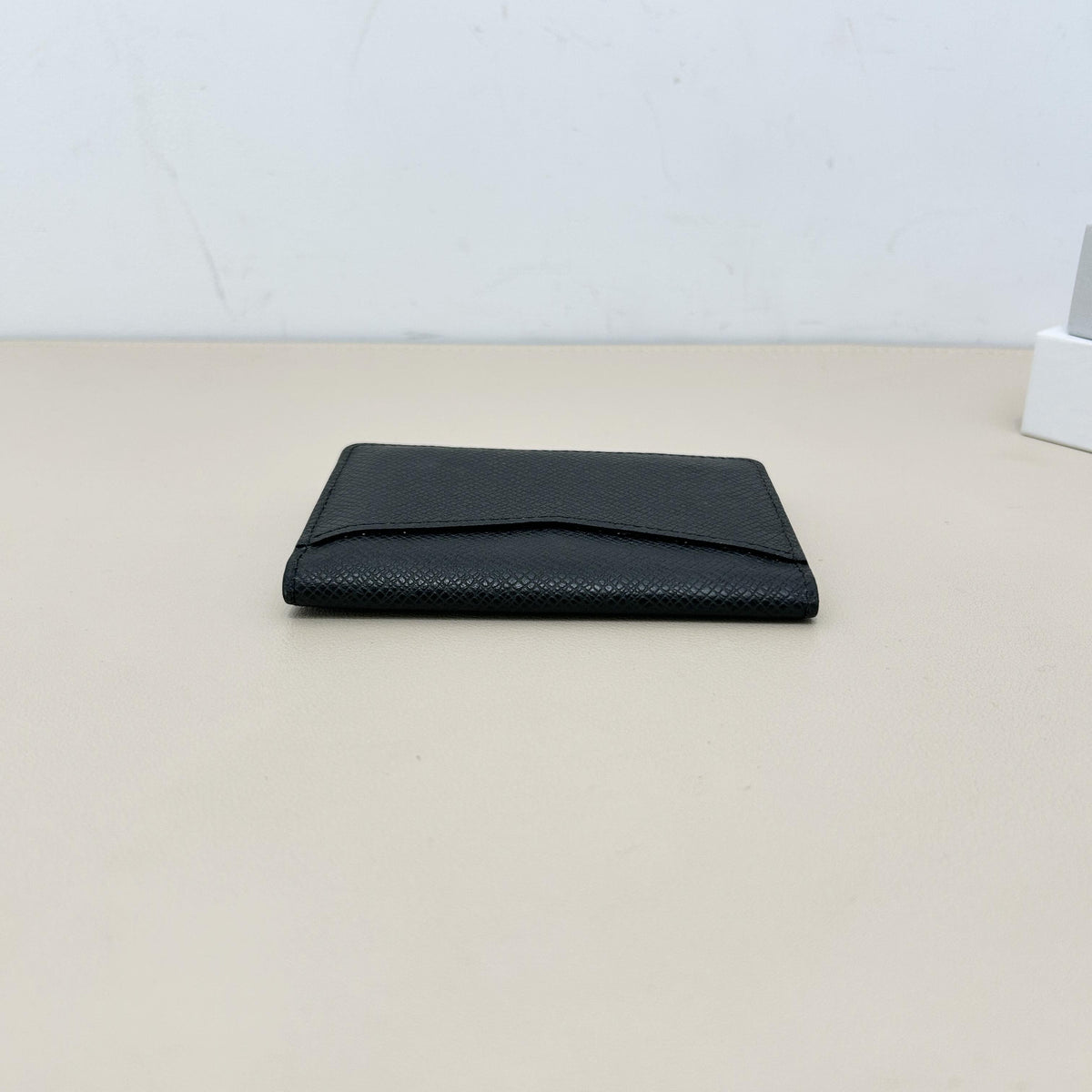 Louis Vuitton Black Taiga Passport Cover