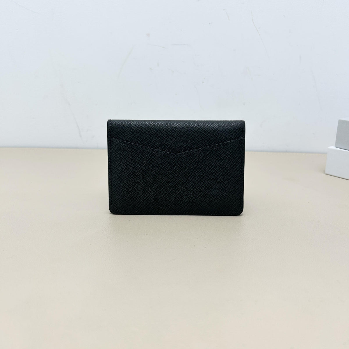 Louis Vuitton Black Taiga Passport Cover
