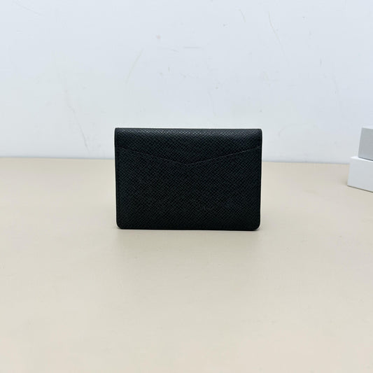 Louis Vuitton Black Taiga Passport Cover