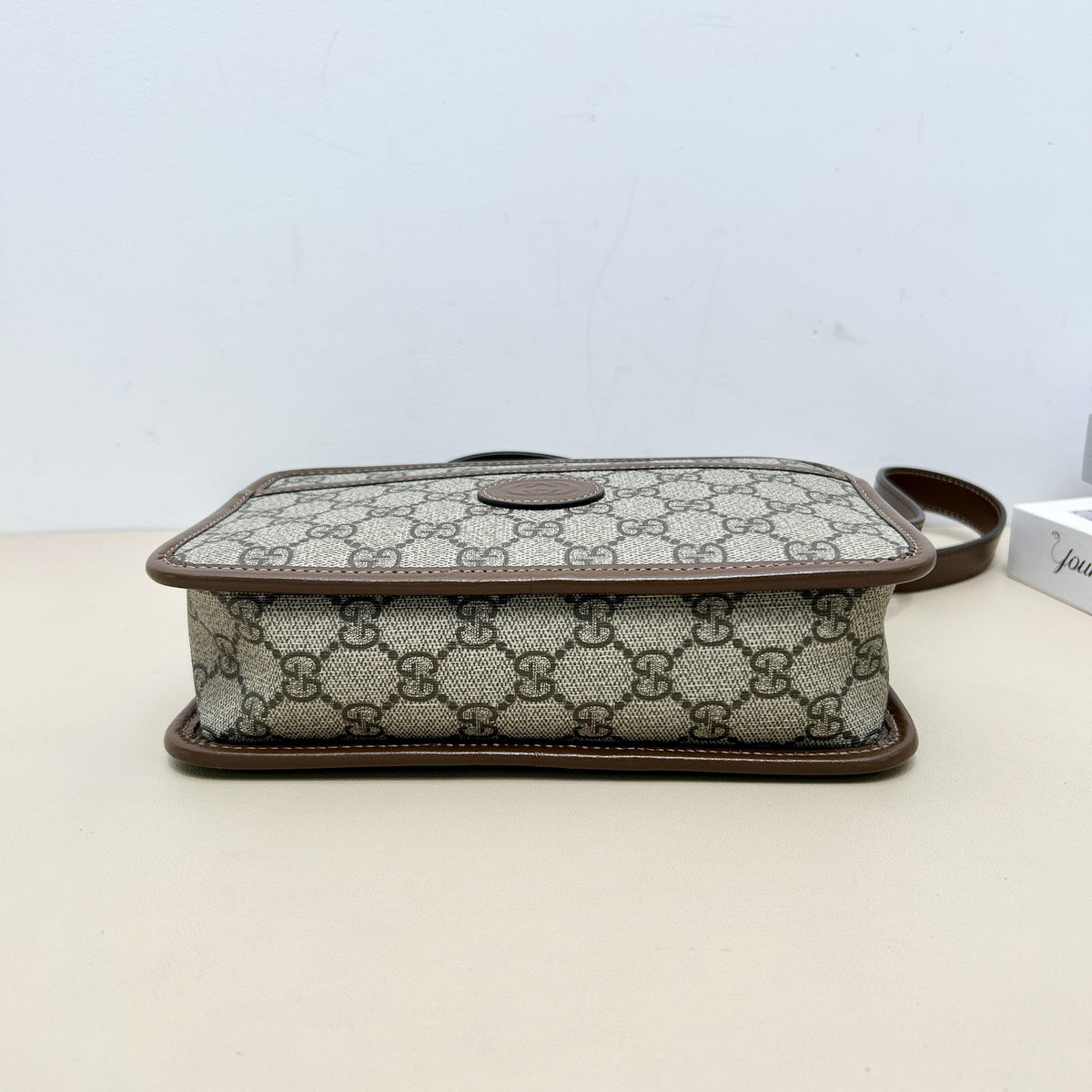 Pre-Owned Gucci Vintage GG Supreme Interlocking G Crossbody Bag