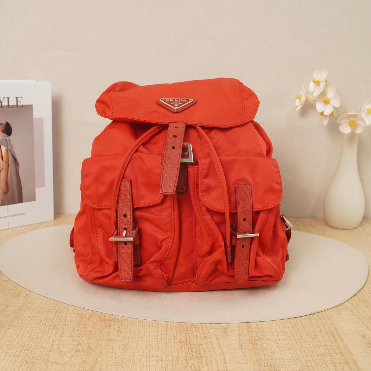 Prada Nylon Backpack DS052291