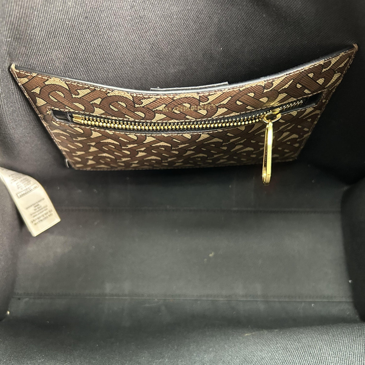 Pre-Owned Burberry Monogram Medium Tote Bag