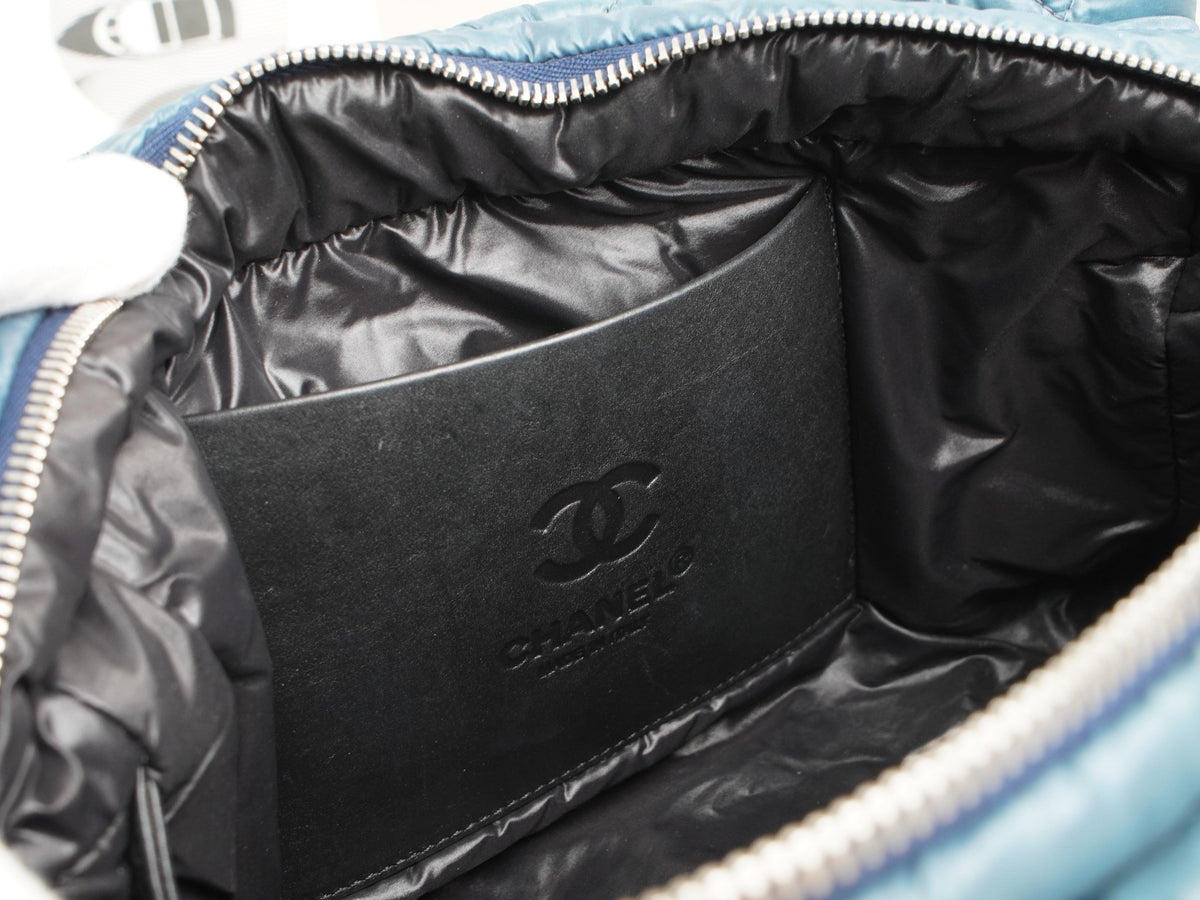 Chanel Clutches & Wristlets Quilted Clutch Bag in Deep Blue