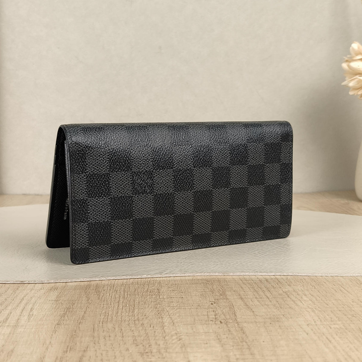 Damier Graphite Long Bi Fold Wallet