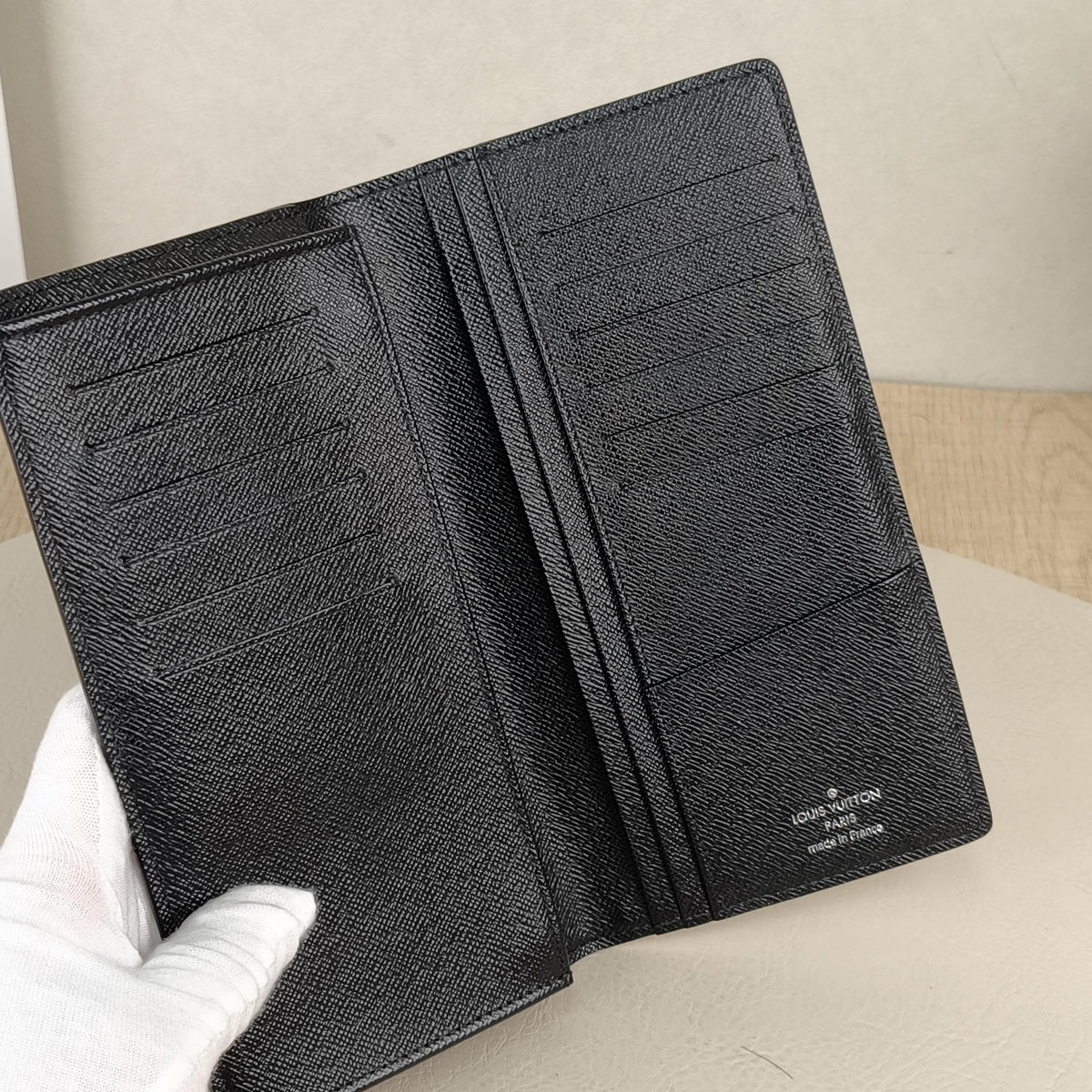 Damier Graphite Long Bi Fold Wallet