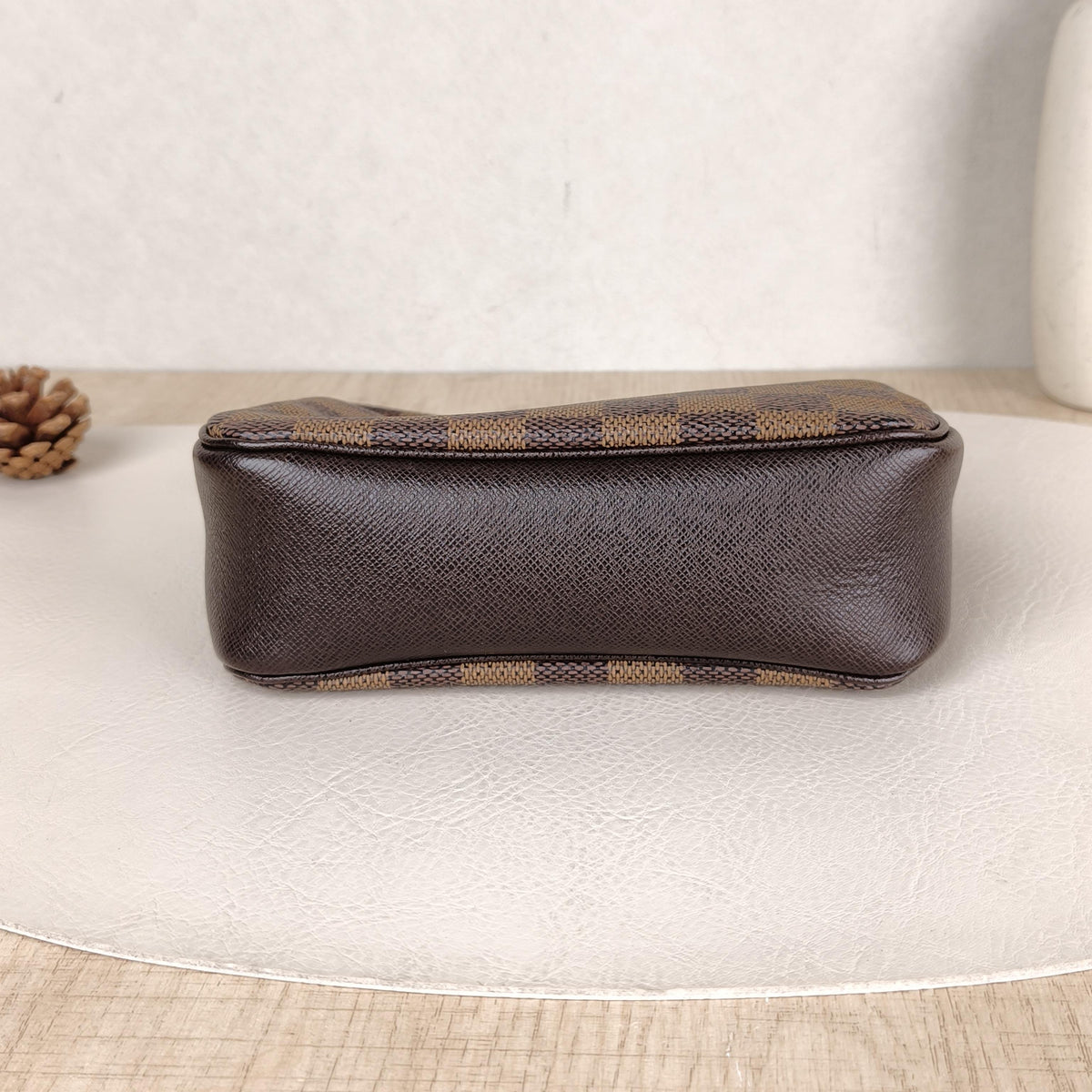 Trousse Makeup Damier Ebene Vintage Pouch