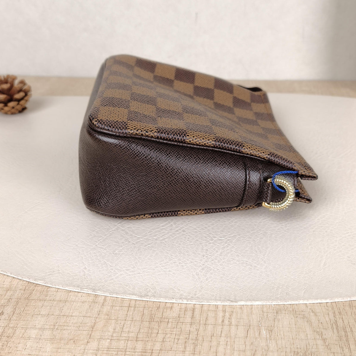 Trousse Makeup Damier Ebene Vintage Pouch