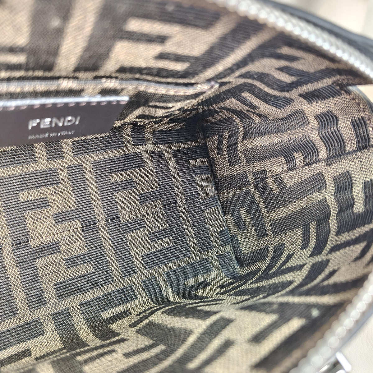 Fendi By The Way Mini Black Boston Crossbody Bag