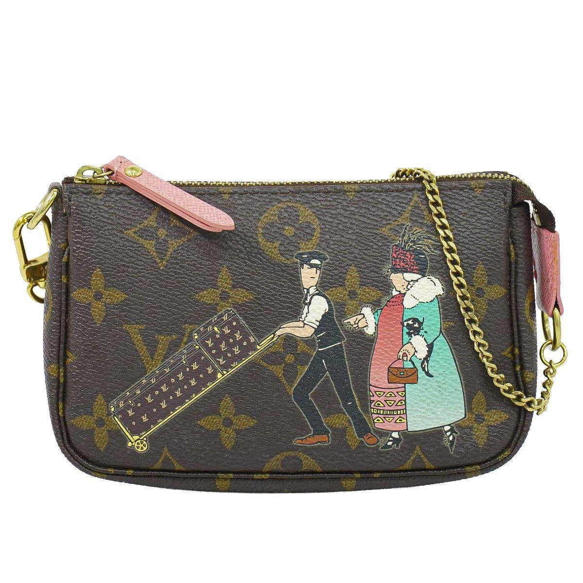 Mini Pochette Accessoires Monogram Pouch J8060501 VLuxury