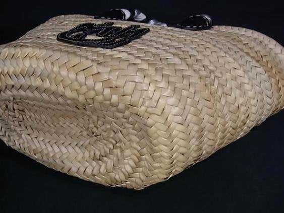 Miu Miu & Leather Basket Tote Handbag & Leather Basket Tote Handbag