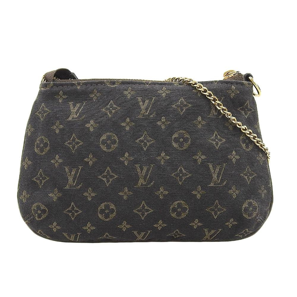 Pre-owned Louis Vuitton Canvas Mini Bags Monogram Mini Lin Mini Pochette Accessoires