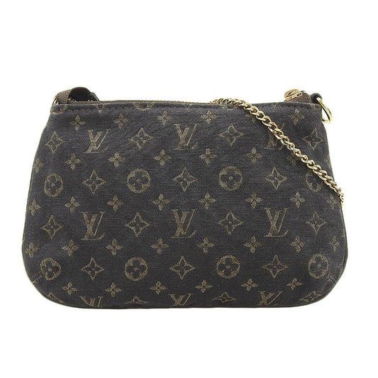 Pre-owned Louis Vuitton Canvas Mini Bags Monogram Mini Lin Mini Pochette Accessoires