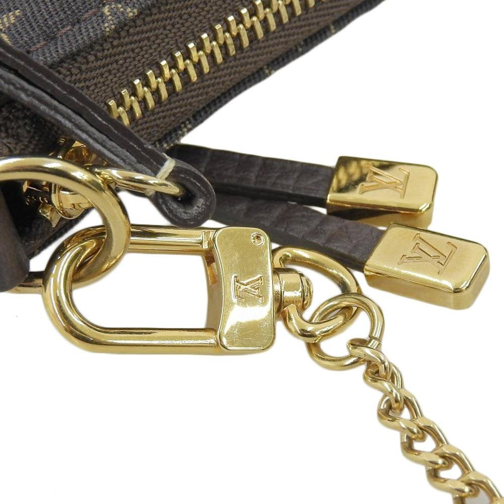 Pre-owned Louis Vuitton Canvas Mini Bags Monogram Mini Lin Mini Pochette Accessoires