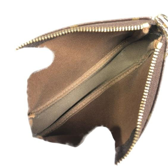 Pre-owned Louis Vuitton Coated Canvas Shoulder Bags Mini Pochette Accessoires Monogram Handbag