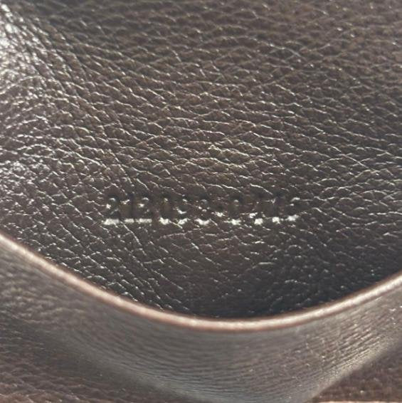 Pre-owned GUCCI Canvas Small Leather Goods Classic GG Dark Leather Snap Closure Key Case Coin Purse