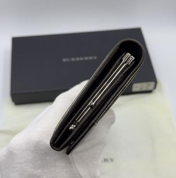 Vintage Check Long Bifold Wallet