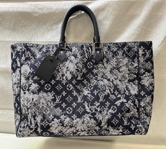 Grand Sac Monogram Tapestry Tote Handbag