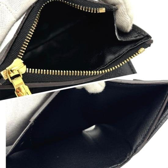 Monogram Reverse Envelope Style Snap Short Wallet