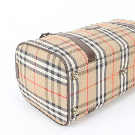 Vintage Check Duffle Handbag