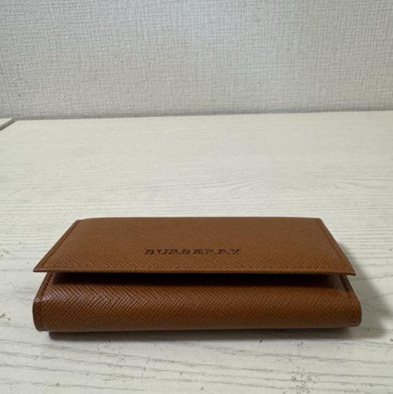 Burberry Brown Saffiano Eyeglasses Case