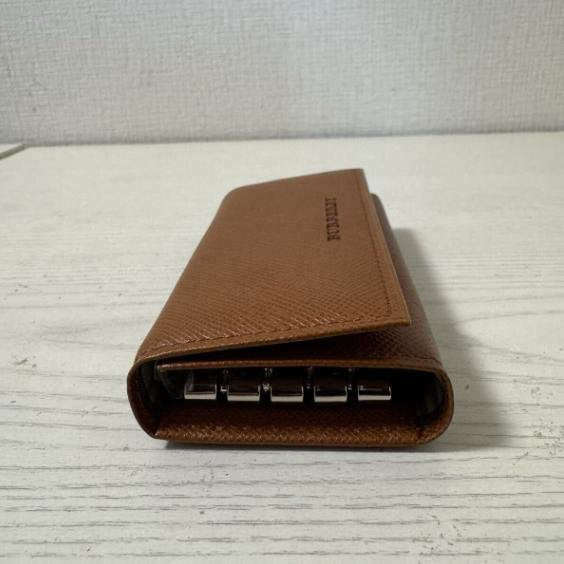 Burberry Brown Saffiano Eyeglasses Case