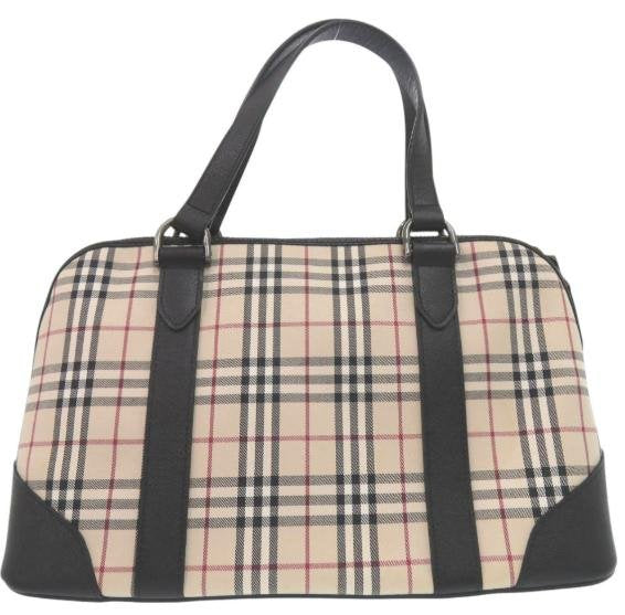 Nova Check Boston Handbag