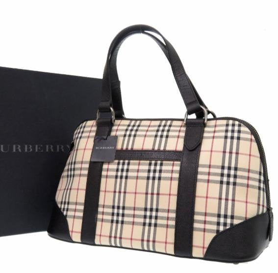 Nova Check Boston Handbag
