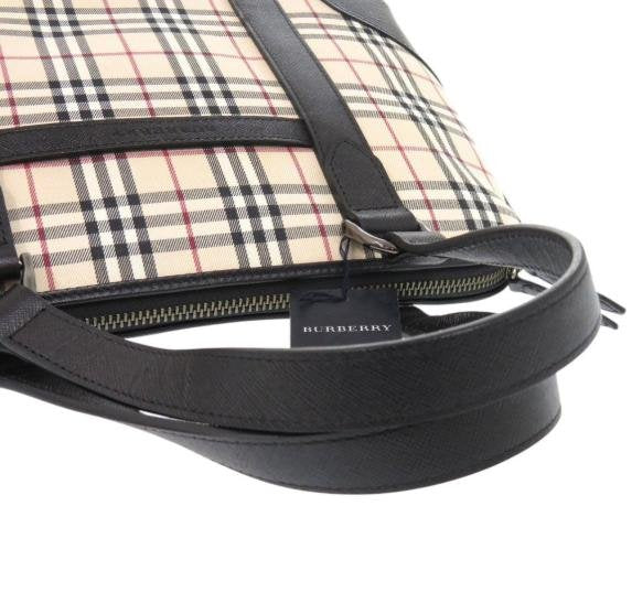 Nova Check Boston Handbag