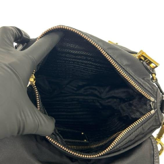Prada Flap Messenger Crossbody Bag