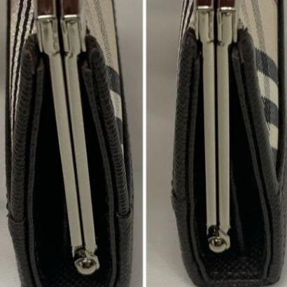 Check Frame Coin Purse