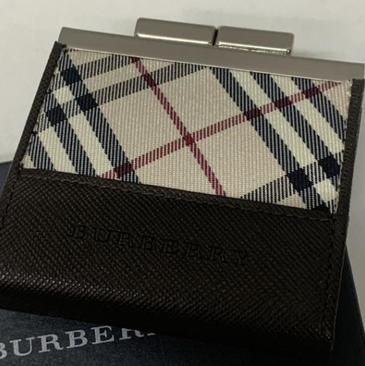 Check Frame Coin Purse